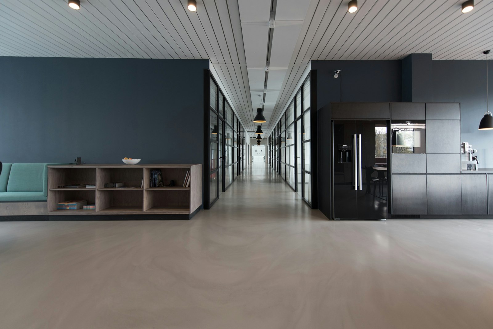 Modern enterprise office interior
