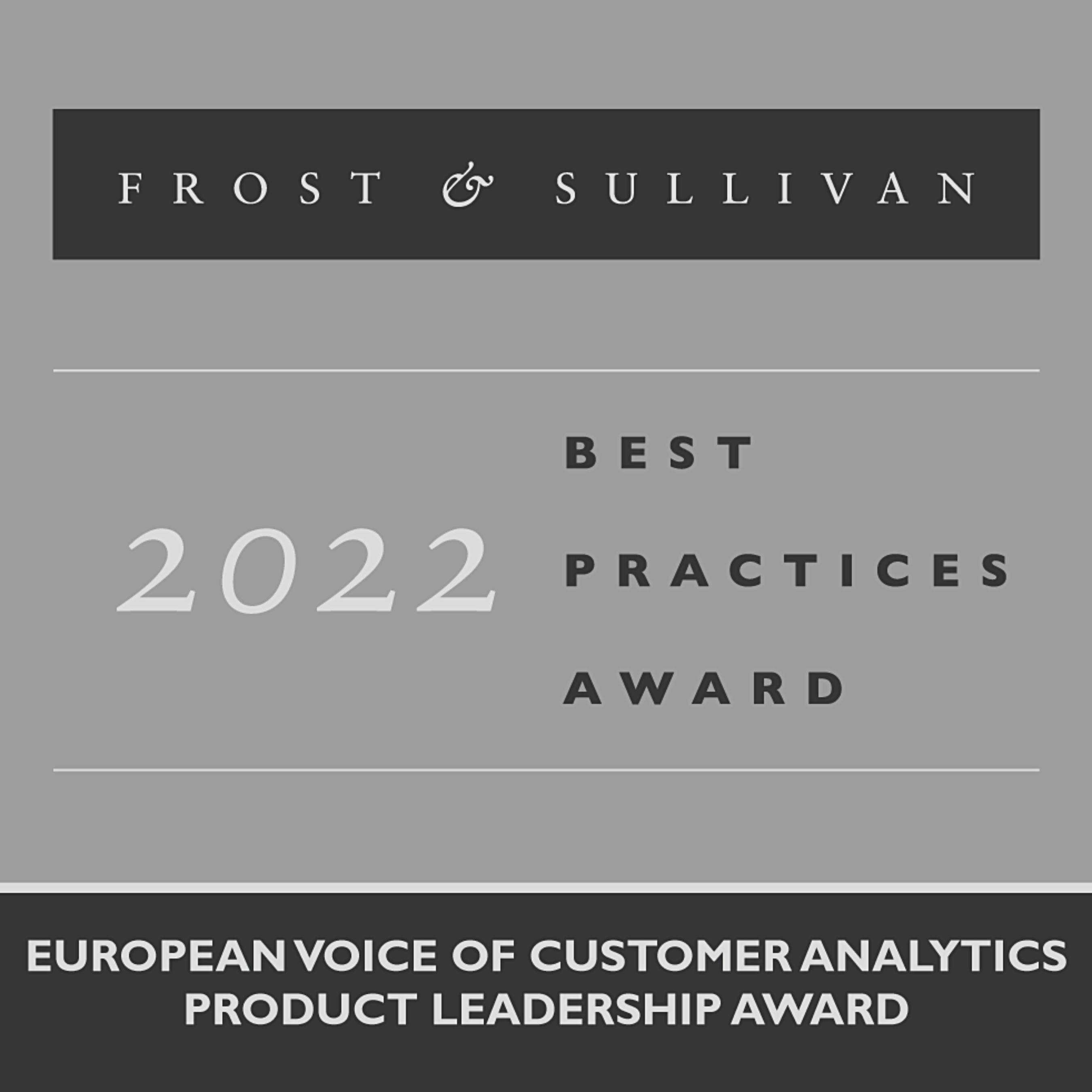 SANDSIV frost sullivan award 2022