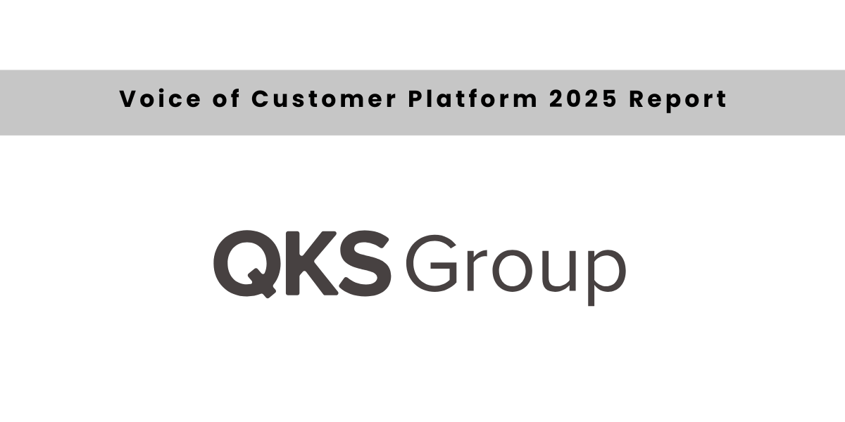 Recognition As Major Player By QKS Group In SPARK Matrix 2025